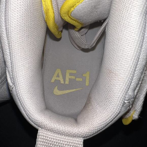 Nike Air Force 1 Mid \'07 Canvas Shoes Mens 11.5 Desert Sand Sneakers Basketball main image 8
